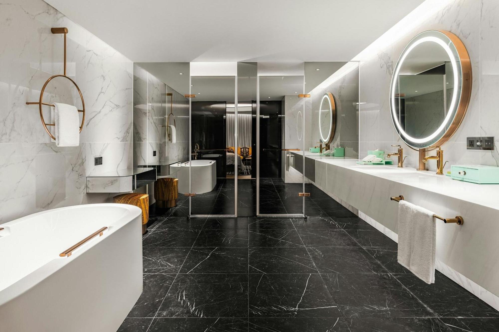 Le Meridien تايتشونغ المظهر الخارجي الصورة Bathroom